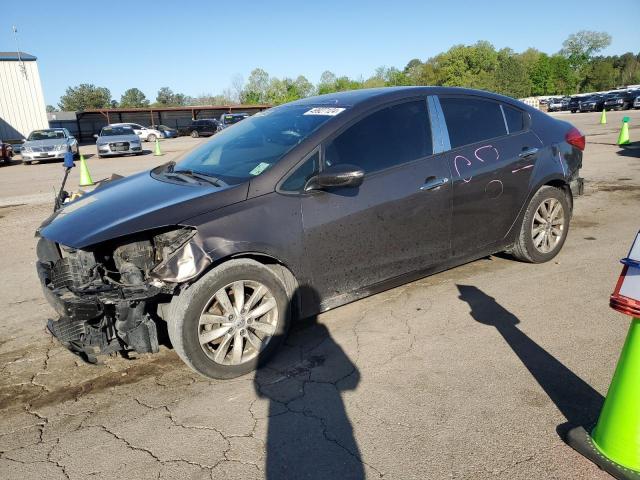KIA FORTE LX 2014 with VIN KNAFX4A60E5211500 - Photo from auction