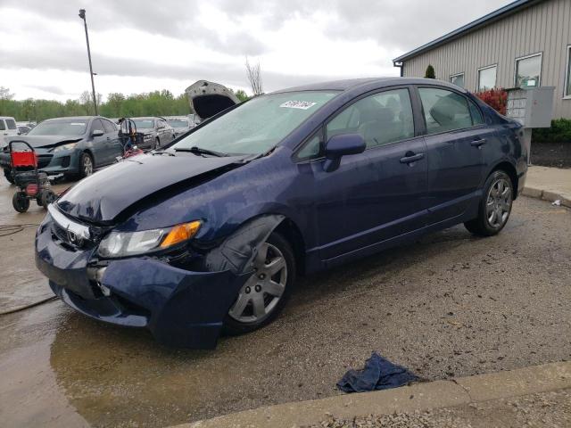 HONDA CIVIC LX 2010 with VIN 19XFA1F56AE086133 - Photo from auction