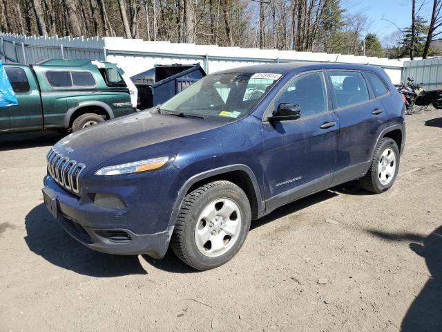 JEEP CHEROKEE S 2015 with VIN 1C4PJMAB3FW503661 - Photo from auction