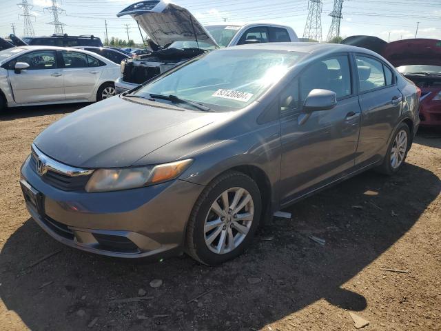 HONDA CIVIC EXL 2012 with VIN 2HGFB2F96CH322827 - Photo from auction