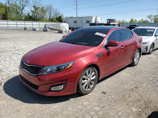 KIA OPTIMA EX 2014 with VIN 5XXGN4A75EG327812 - Photo from auction
