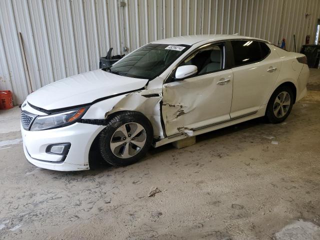 KIA OPTIMA HYB 2014 with VIN KNAGM4AD4E5070538 - Photo from auction