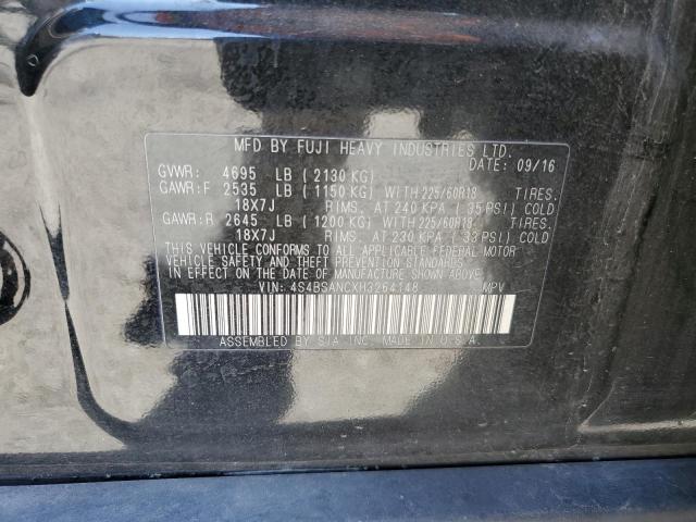 Photo 14 from auction – 2017 SUBARU OUTBACK 2. with VIN 4S4BSANCXH3264148