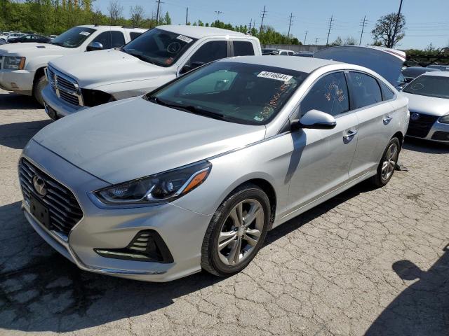HYUNDAI SONATA 2018 with VIN 5NPE34AF0JH665606 - Photo from auction