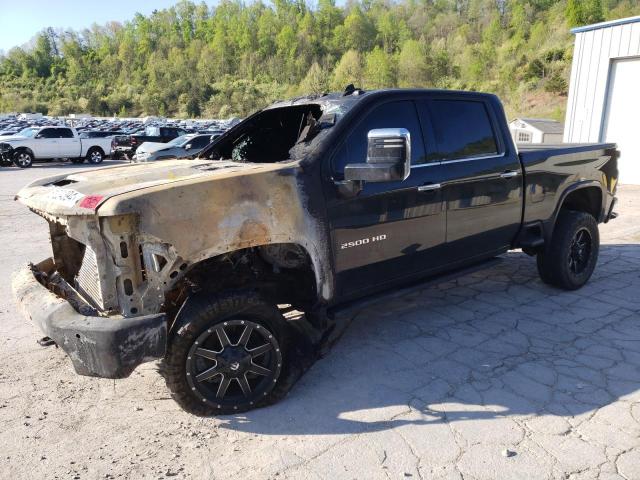 CHEVROLET SILVERADO 2020 with VIN 1GC4YREYXLF100296 - Photo from auction