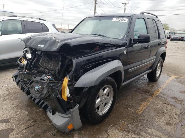 JEEP LIBERTY SP 2006 with VIN 1J4GL48K56W150141 - Photo from auction