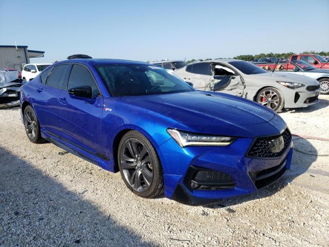 Photo 4 from auction – 2021 ACURA TLX TECH A with VIN 19UUB5F55MA009306