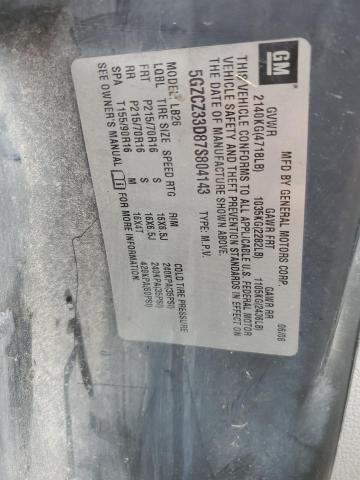 Photo 14 from auction – 2007 SATURN VUE with VIN 5GZCZ33D87S804143