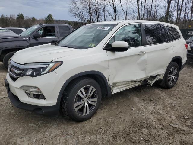 HONDA PILOT EX 2017 with VIN 5FNYF6H32HB079655 - Photo from auction