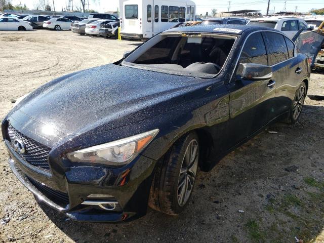 INFINITI Q50 BASE 2015 with VIN JN1BV7AP3FM355599 - Photo from auction