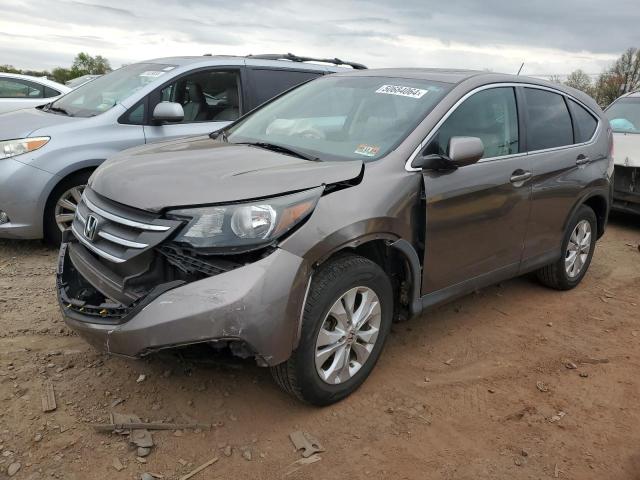 HONDA CR-V EX 2013 with VIN 5J6RM4H5XDL063043 - Photo from auction