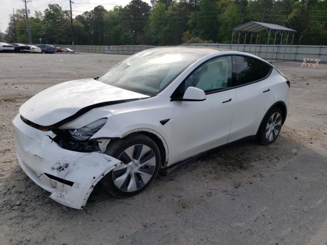 TESLA MODEL Y 2021 with VIN 5YJYGDEE8MF189868 - Photo from auction