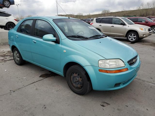 Photo 4 from auction – 2005 CHEVROLET AVEO BASE with VIN KL1TD52695B359205