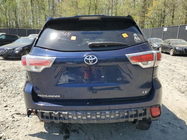 Photo 6 from auction – 2014 TOYOTA HIGHLANDER with VIN 5TDZARFH9ES008947