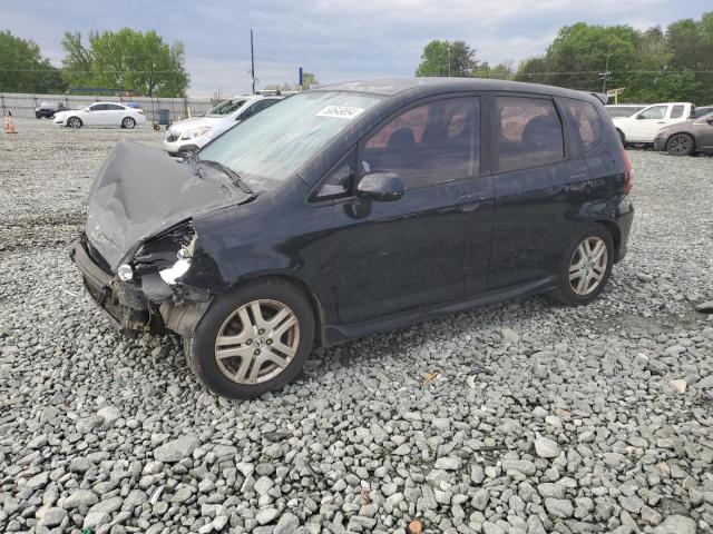 HONDA FIT 2007 with VIN JHMGD38647S024134 - Photo from auction
