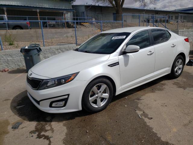 KIA OPTIMA LX 2014 with VIN KNAGM4A70E5475256 - Photo from auction