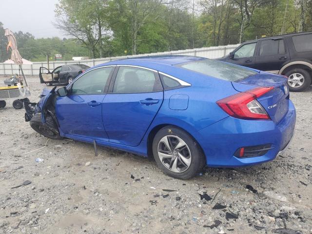 Photo 2 from auction – 2019 HONDA CIVIC LX with VIN 19XFC2F65KE016651