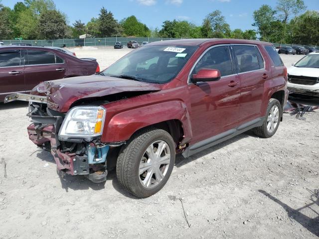 GMC TERRAIN SL 2017 with VIN 2GKALMEK5H6248555 - Photo from auction