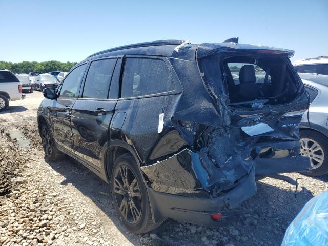 Photo 2 from auction – 2022 HONDA PILOT BLAC with VIN 5FNYF6H7XNB003745