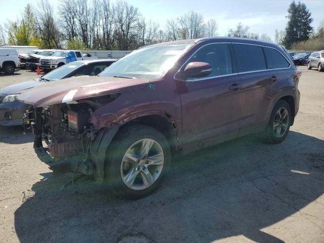 TOYOTA HIGHLANDER 2015 with VIN 5TDDKRFH1FS103995 - Photo from auction