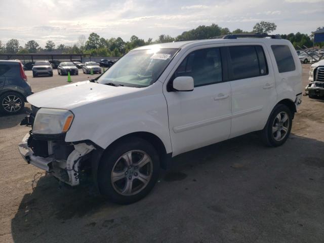 HONDA PILOT EXLN 2013 with VIN 5FNYF3H75DB008655 - Photo from auction