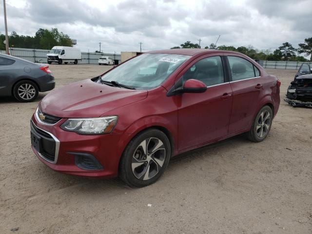 CHEVROLET SONIC PREM 2017 with VIN 1G1JF5SBXH4113112 - Photo from auction