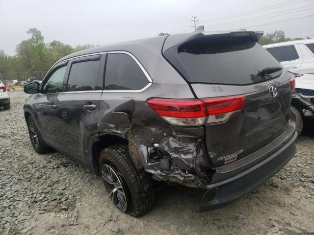 Photo 2 from auction – 2019 TOYOTA HIGHLANDER with VIN 5TDBZRFH3KS984745