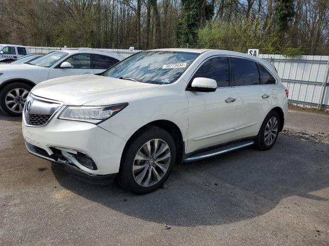ACURA MDX TECHNO 2015 with VIN 5FRYD3H4XFB012875 - Photo from auction