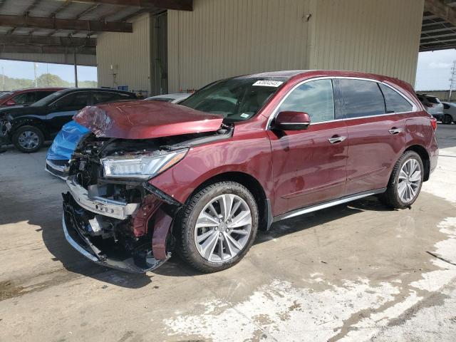 ACURA MDX TECHNO 2018 with VIN 5J8YD4H57JL007513 - Photo from auction