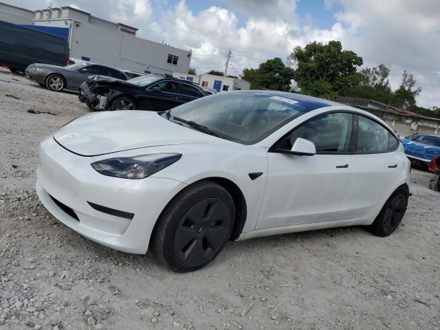 TESLA MODEL 3 2023 with VIN 5YJ3E1EA6PF487139 - Photo from auction