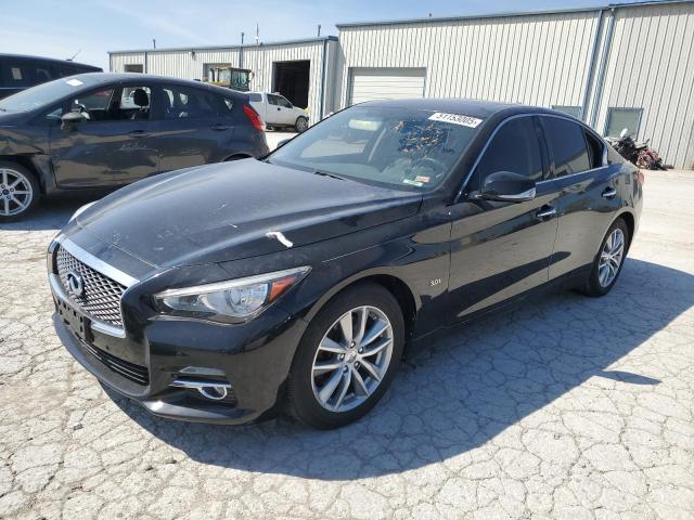INFINITI Q50 PREMIU 2016 with VIN JN1EV7AP0GM302387 - Photo from auction