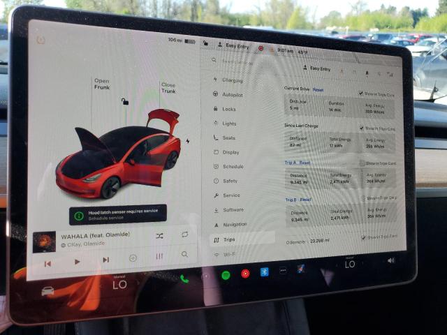 Photo 9 from auction – 2021 TESLA MODEL 3 with VIN 5YJ3E1EB4MF052981