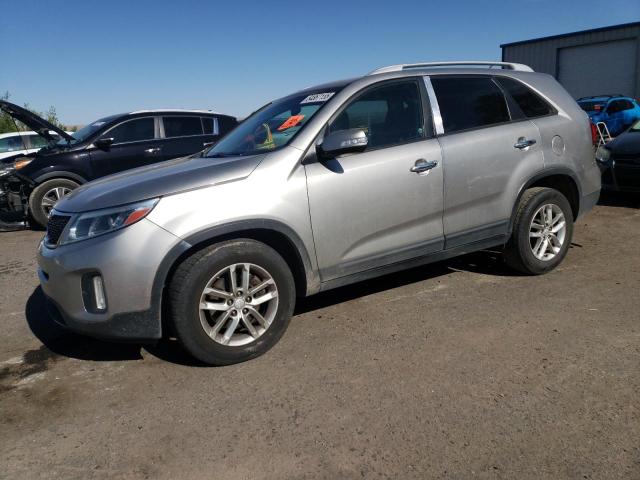 KIA SORENTO LX 2015 with VIN 5XYKT3A60FG565775 - Photo from auction