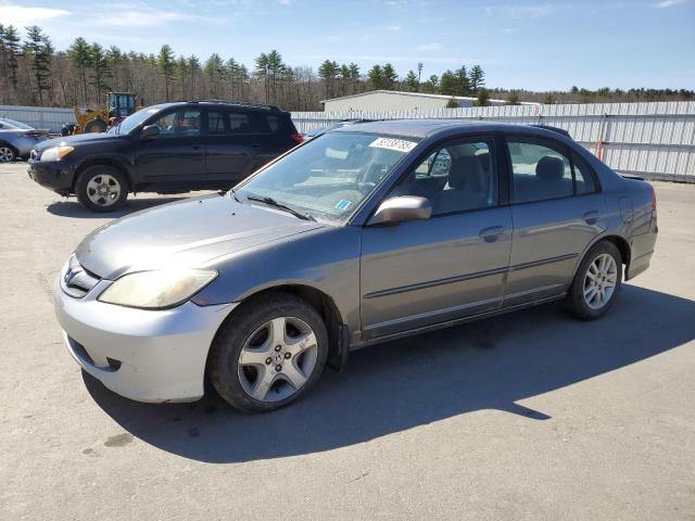 HONDA CIVIC LX 2005 with VIN 2HGES16655H047627 - Photo from auction