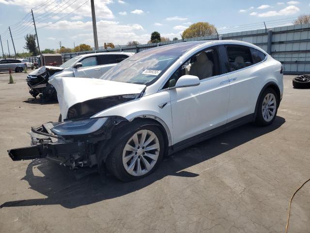 TESLA MODEL X 2020 with VIN 5YJXCAE26LF271849 - Photo from auction