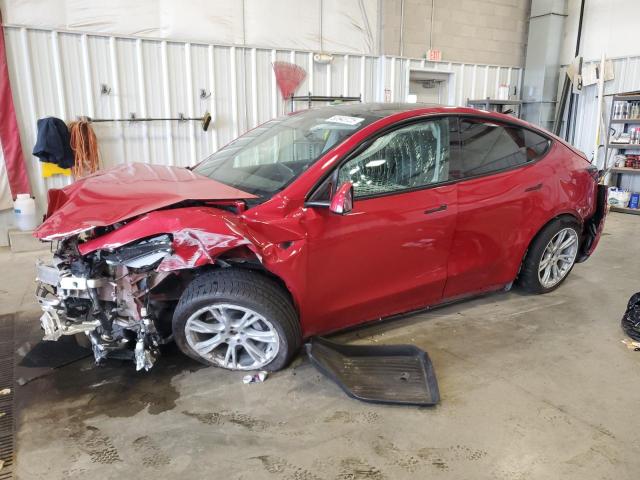 TESLA MODEL Y 2021 with VIN 5YJYGDEE0MF188259 - Photo from auction