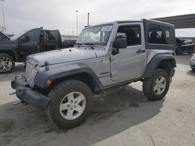 JEEP WRANGLER S 2017 with VIN 1C4AJWAGXHL538022 - Photo from auction