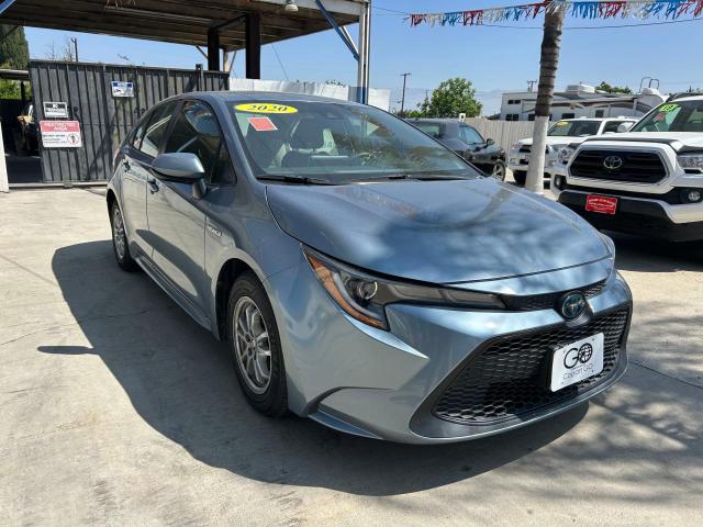 Photo 1 from auction – 2020 TOYOTA COROLLA LE with VIN JTDEBRBE1LJ010757