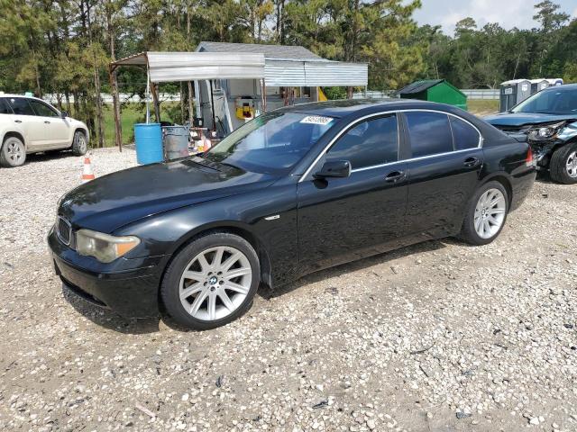 BMW 745 I 2003 with VIN WBAGL63423DP63977 - Photo from auction