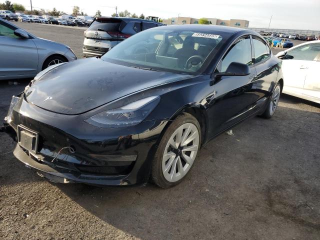 TESLA MODEL 3 2022 with VIN 5YJ3E1EA3NF372074 - Photo from auction