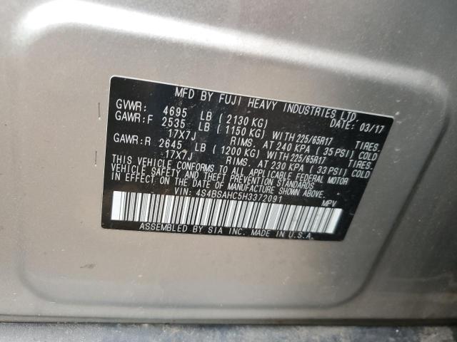Снимка 14 от търг – 2017 SUBARU OUTBACK 2. с VIN 4S4BSAHC5H3372091
