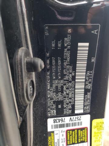 Photo 14 from auction – 2014 TOYOTA SIENNA with VIN 5TDZK3DC3ES514520