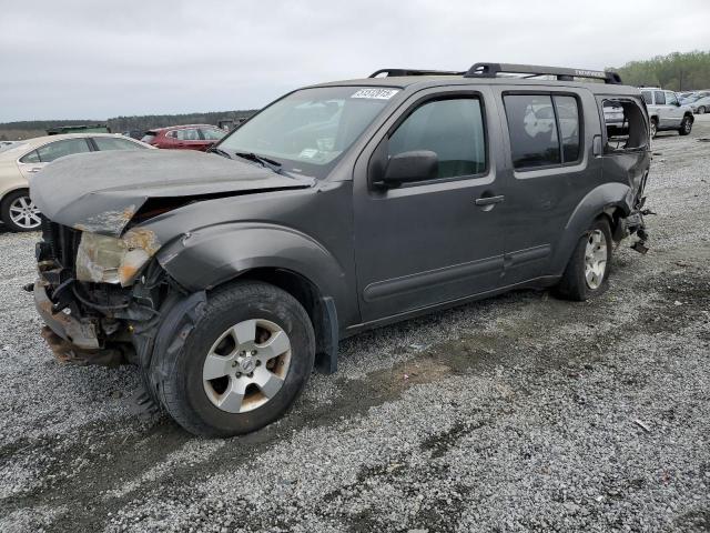 NISSAN PATHFINDER LE 2007 with VIN 5N1AR18W97C647445 - Photo from auction