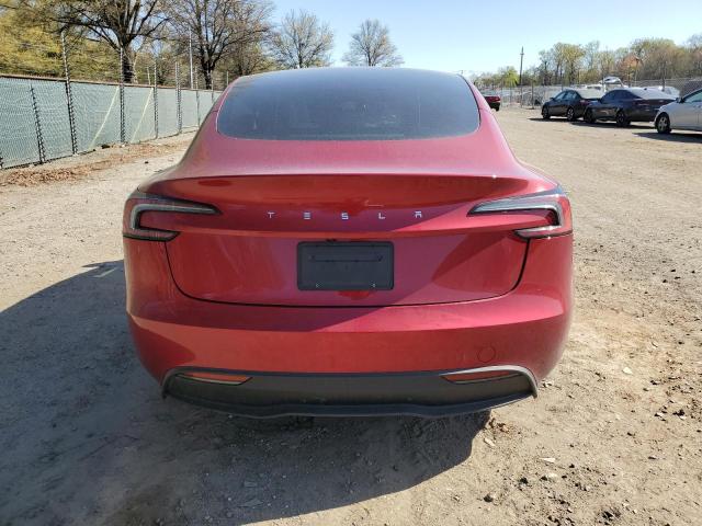 Photo 6 from auction – 2025 TESLA MODEL 3 with VIN 5YJ3E1EA7SF906723