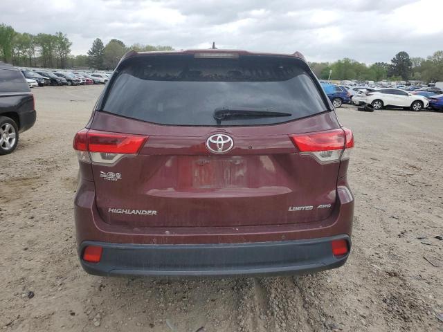 Photo 6 from auction – 2017 TOYOTA HIGHLANDER LIMITED with VIN 5TDDZRFH9HS418154
