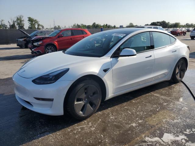 TESLA MODEL 3 2022 with VIN 5YJ3E1EB2NF199141 - Photo from auction