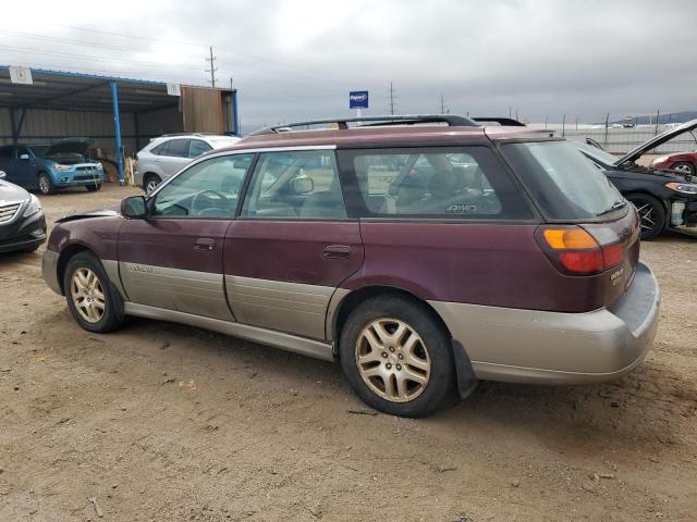 Photo 2 from auction – 2000 SUBARU LEGACY OUT with VIN 4S3BH6865Y7621900