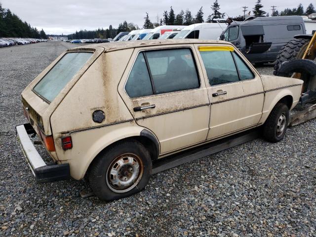 Photo 3 from auction – 1981 VOLKSWAGEN RABBIT L C with VIN 1VWFB0178BV188835