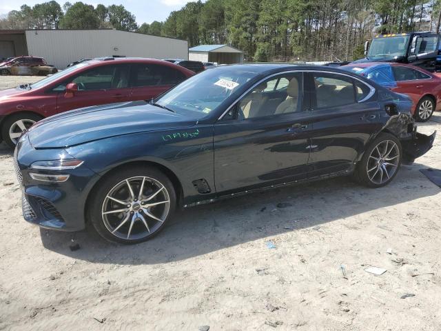 GENESIS G70 2022 with VIN KMTG34TA1NU091010 - Photo from auction