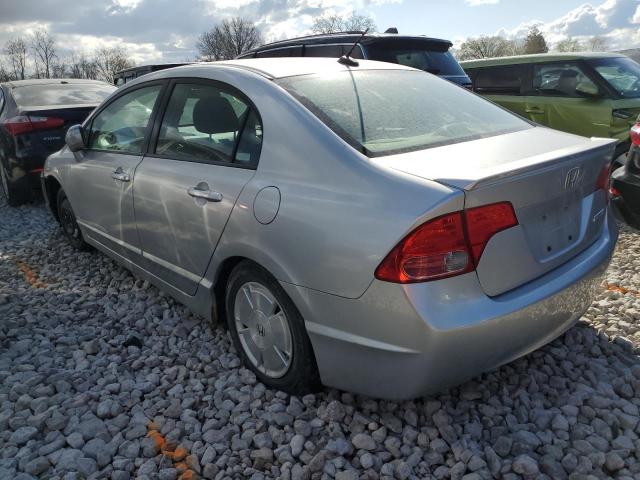 Photo 2 from auction – 2008 HONDA CIVIC HYBR with VIN JHMFA36208S018305